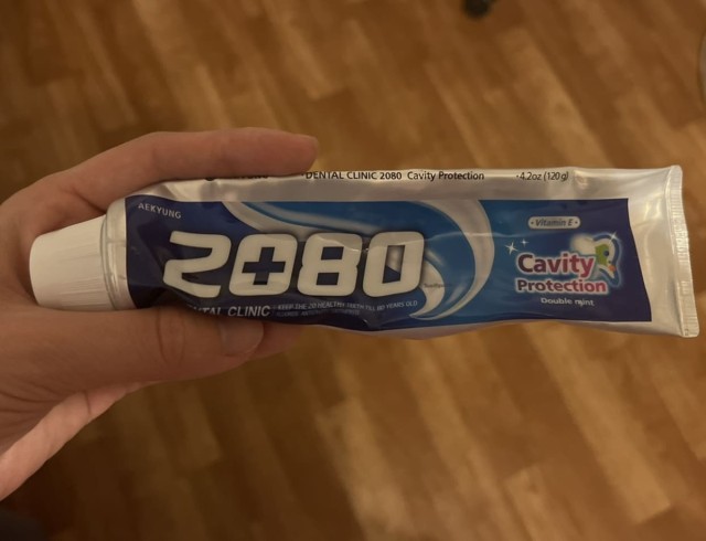 Отзыв на зубную пасту Aekyung 2080 Cavity Protection