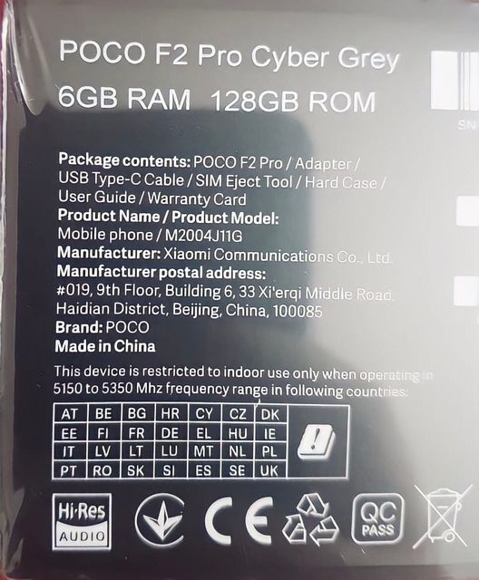 Xiaomi POCO F2 Pro 8 - отзывы