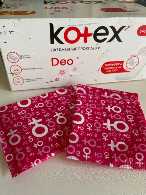 Ежедневные прокладки Kotex Deo Normal – удобство использования, нежность, деликатная защита