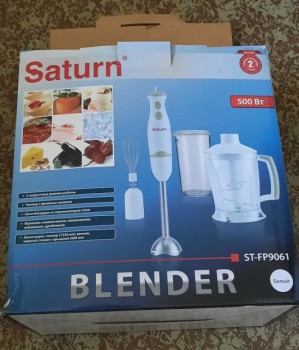 Блендер Saturn ST-FP9061 – качественное оснащение вашей кухни.