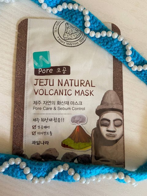 Корейская маска для лица Welcos Jeju Natural – моментальная свежесть, увлажнение и питание кожи
