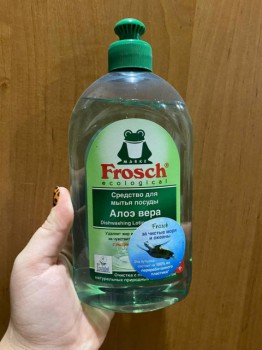 Frosch Ecological Средство для мытья посуды Алоэ Вера – безопасный, эффективный, экономичный