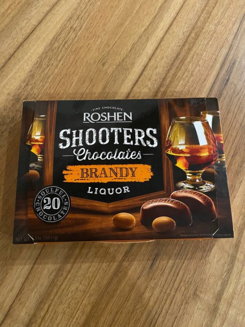Roshen Shooters Chocolate Brandy Liquor - отзывы