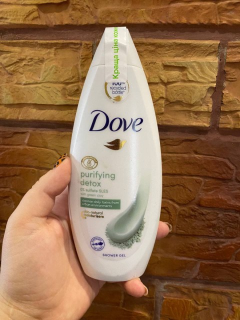 Dove Очищение с зеленой глиной - отзывы