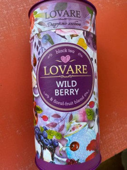 Чай Wild Berry от LOVARE: насыщенный аромат и вкус, отличная крепость