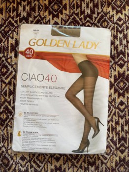 Капроновые колготки GOLDEN LADY 40 den – хорошая плотность, универсальный цвет