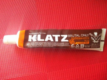 Зубная паста Klatz Brutal Only со вкусом рома