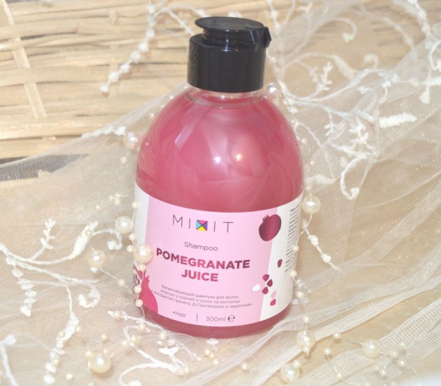 Отзыв на шампунь Mixit Pomegranate Juice